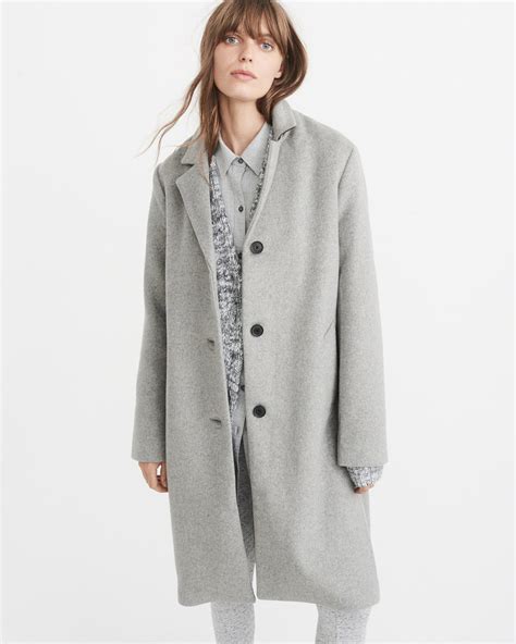 abercrombie wool coat